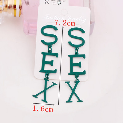 Πράσινο Χρώμα Καρδιά Σκουλαρίκια λουλούδι σταγόνας για Γυναικεία πέταλα Στρογγυλή πεταλούδα Μεταλλικό Brincos Wedding Party Κοσμήματα φίλη Δώρο