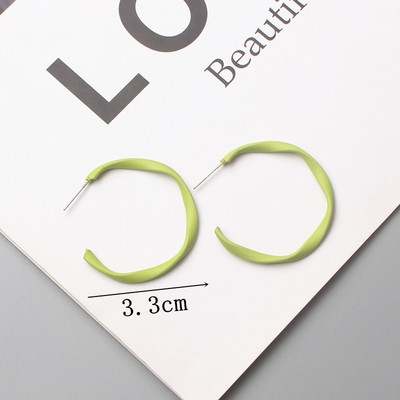 Πράσινο Χρώμα Καρδιά Σκουλαρίκια λουλούδι σταγόνας για Γυναικεία πέταλα Στρογγυλή πεταλούδα Μεταλλικό Brincos Wedding Party Κοσμήματα φίλη Δώρο