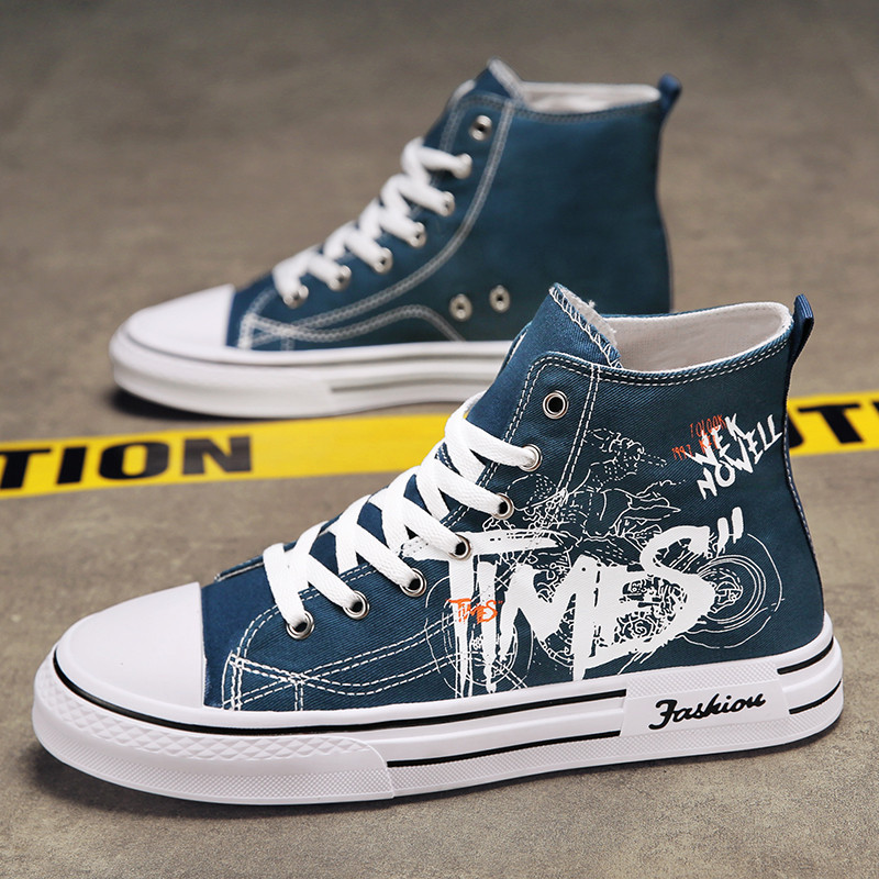 CYYTL Canvas Shoes Vīriešu vasaras ikdienas sporta kurpes Elpojošas āra sporta pārgājienu platformas skeitborda dizainers grezns pastaigas dzīvoklis