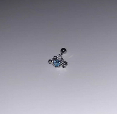 Sweet Cool Angel Heart Star Moon tsirkooniumkõrvarõngad naistele Tüdrukutele Punk Roostevabast Terasest Kõhre Helix Kõrva augustamine