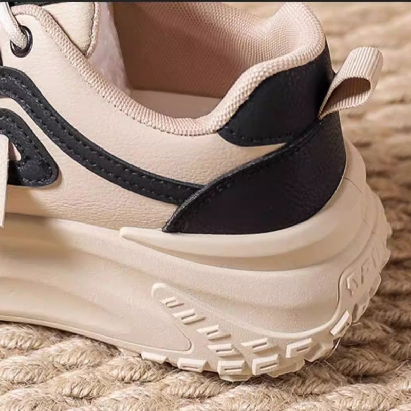 Μόδα γυναικεία παπούτσια Ευέλικτα πάνινα παπούτσια με χοντρή σόλα Ελαφρά γυναικεία καθημερινά παπούτσια με κορδόνια άνοιξη 2024 Νέο Zapatos Para Mujeres