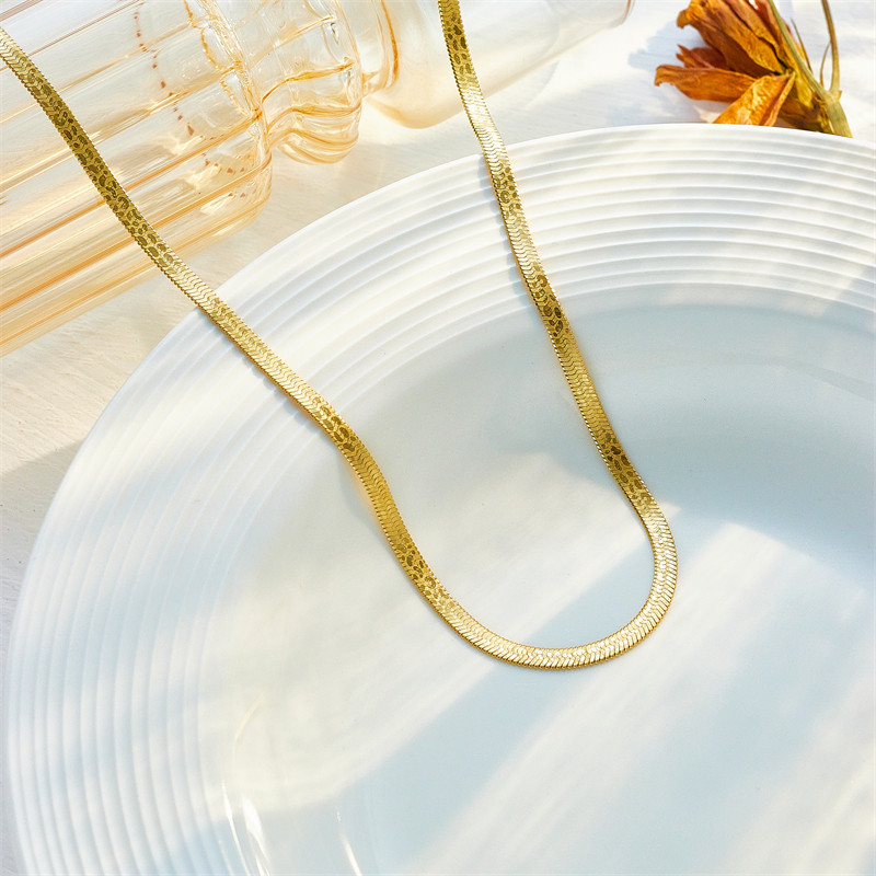 DIEYURO 316L roostevabast terasest kullavärvi ussikett kaelakee käevõrud naistele tüdrukule uus veekindel ehete komplekt pulmakink