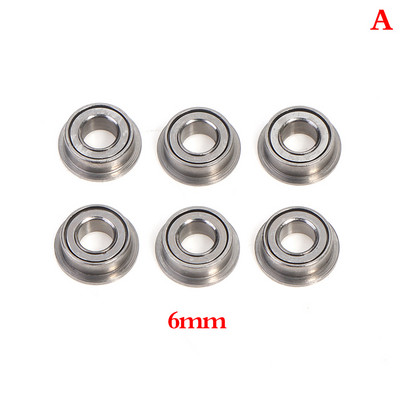 Gultņa tērauda zobratu starplikas 6-8 mm pārnesumkārbai Airsoft peintbola modificēti piederumi Super Precision Bearing Metāla aizsargāta blīve
