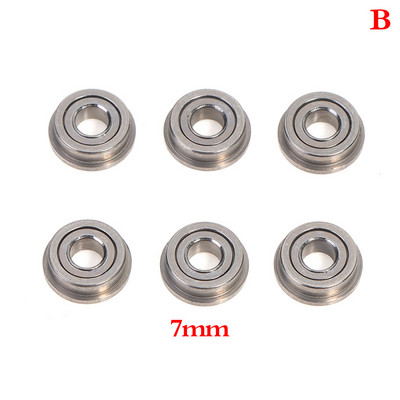 Gultņa tērauda zobratu starplikas 6-8 mm pārnesumkārbai Airsoft peintbola modificēti piederumi Super Precision Bearing Metāla aizsargāta blīve