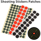 900/2100Pcs Self Adhesive Target Paster, Shooting Splatter Stickers Patches Μαύρο/Κόκκινο Χρώμα 0,8'' Για Εκπαίδευση Κυνηγετικής Πρακτικής