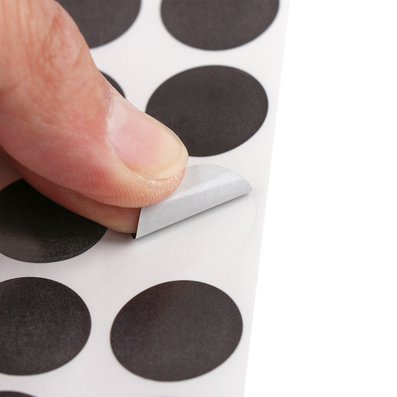 900/2100Pcs Self Adhesive Target Paster, Shooting Splatter Stickers Patches Μαύρο/Κόκκινο Χρώμα 0,8'' Για Εκπαίδευση Κυνηγετικής Πρακτικής