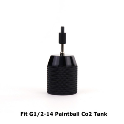 Νέο Airsoft CO2 Refill Needle Charger Adapter Fit Tank Paintball, Cartridge 3/8-24UNF, Soda CO2 κύλινδρος
