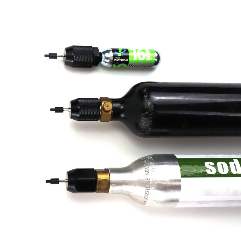 Νέο Airsoft CO2 Refill Needle Charger Adapter Fit Tank Paintball, Cartridge 3/8-24UNF, Soda CO2 κύλινδρος