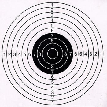 Хартиени мишени 6,70\