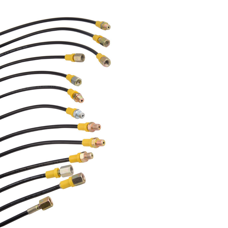 PCP peintbola augstspiediena šļūtene neilona caurule 300bar/4500psi HP šļūtenes 1/8NPT sieviešu savienojums 13cm garš