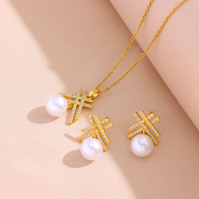 Uued tsirkoonkristallist lumehelbest ripatsiga kaelakee kõrvarõngad naistele, mood igapäevaseks kandmiseks, naiste roostevabast terasest ehete komplekt hulgimüük