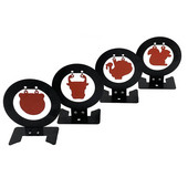 Carbon Steel Water Bullet Nerf & BB`s Swing Target Mini šaušanas prakses mērķis 4 modeļu opcijas pieaugušajiem un bērniem.