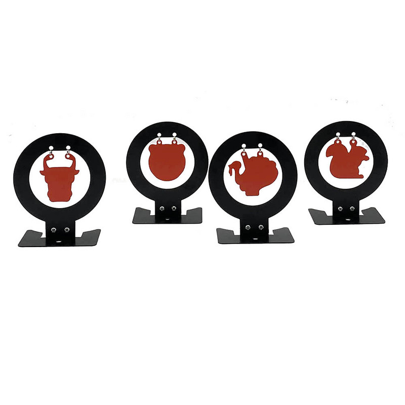 Carbon Steel Water Bullet Nerf & BB`s Swing Target Mini šaušanas prakses mērķis 4 modeļu opcijas pieaugušajiem un bērniem.
