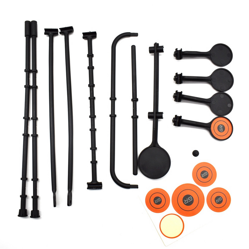 Viie eesmärgiga pereharjutus BB-sihtraam, laste automaatne lähtestamine, sihiku laskmine õhkrelvast laskeharjutuste sihtmärk