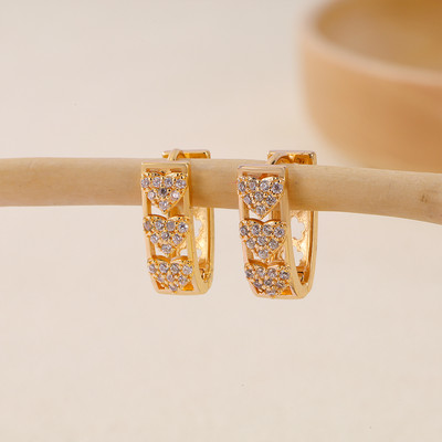 Uue moe populaarsed naiste tsirkoonist kõrvarõngad, kullaga ehted, lihtsad ja peened isikupärased stiilid