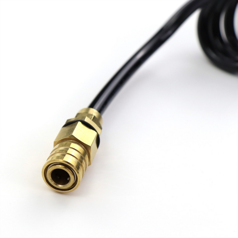 Airsofti täiteadapteri lisatarvikud rohelise gaasi kanistrite jaoks: ajakirja adapter/sond, fooster/liitmik, spiraalvoolik