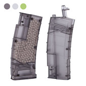 Airsoft plastikust BB kiirlaadur 500 raundi taktikalised sõjamängud, võitlus paintballi laaduriga laskmine BB kasti jahitarvikud