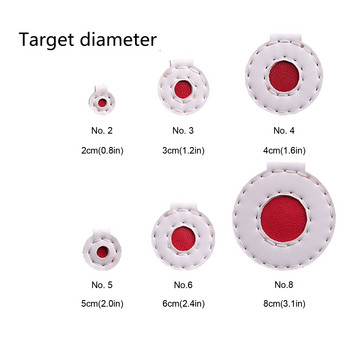 6PCS Training Target Water Slingshot Bullet Micro-Fiber Outdoor Supplies Shooting Target Paintball Archery Target Bullseye