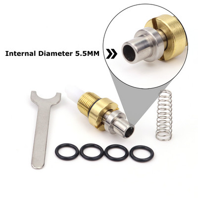 Jauns Airforce Condor Talon SS konstanta spiediena vārsta regulatora izplūdes nipeļa kāta uzvalks izplūdes stieņa ventilācijas atveres izmērs 8/5,5 mm (4,5 un 6)