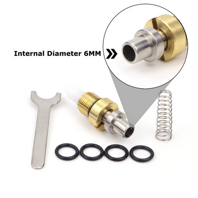 Jauns Airforce Condor Talon SS konstanta spiediena vārsta regulatora izplūdes nipeļa kāta uzvalks izplūdes stieņa ventilācijas atveres izmērs 8/5,5 mm (4,5 un 6)