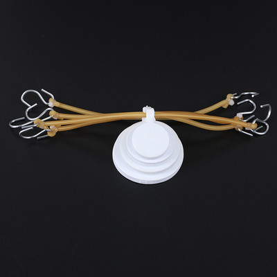 Dvoslojne silikonske mete 4 kom/set Promjer 3cm, 4cm, 5cm, 6cm ploče za gađanje mete debljine 10mm