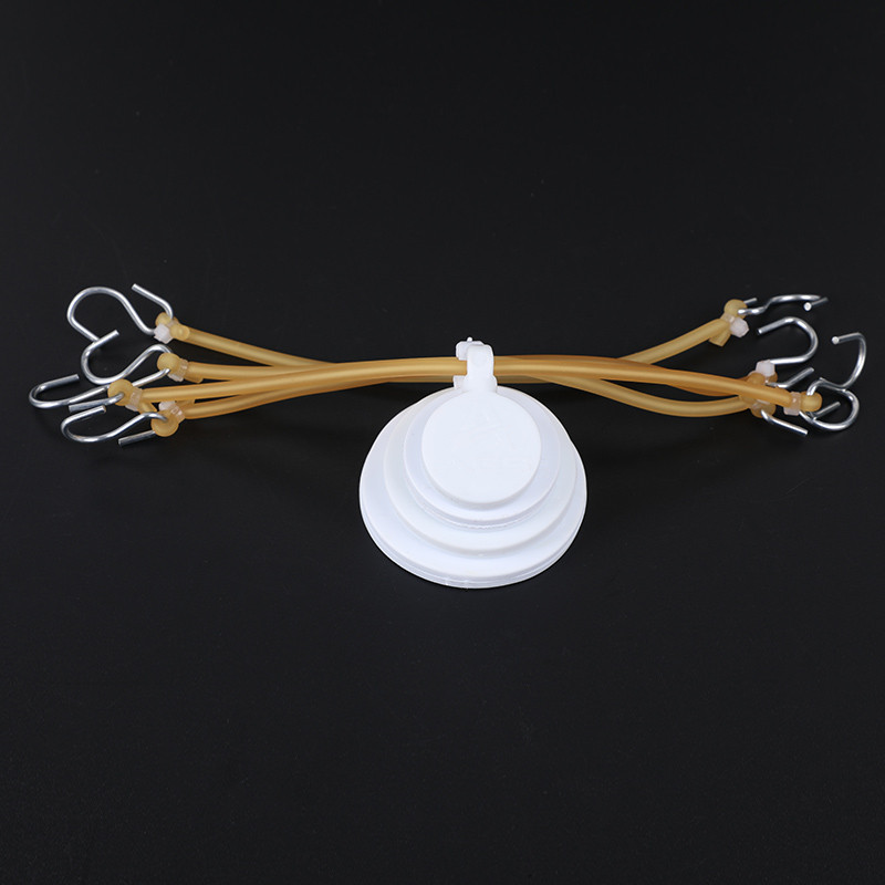 Dvoslojne silikonske mete 4 kom/set Promjer 3cm, 4cm, 5cm, 6cm ploče za gađanje mete debljine 10mm