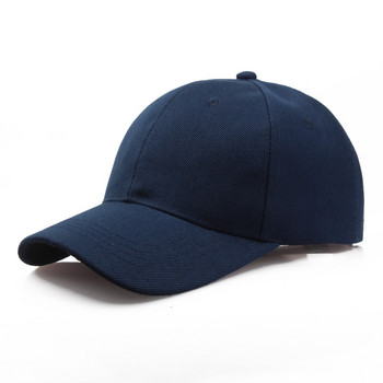 Μαύρο καπέλο μονόχρωμο καπέλο μπέιζμπολ Καπέλα Snapback Καπέλα κασκέτα Εφαρμοσμένα Casual Gorras Hip Hop Καπέλα Μπαμπά Ανδρικά Γυναικεία Unisex
