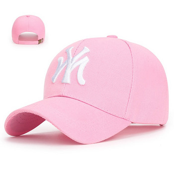 Модни бейзболни шапки Snapback Шапки Регулируеми шапки за спорт на открито Хип-хоп шапки Модерни плътни цветове за мъже, жени