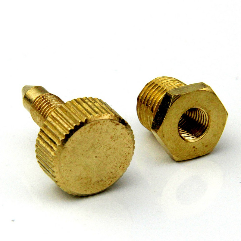 2 komplekti PCP M10x1 Airsoft sūknis augstspiediena sūkņa rezerves daļas Gaisa atgaisošanas skrūves vara 300bar/4500psi drošības atgaisošanas vārsta komplekts