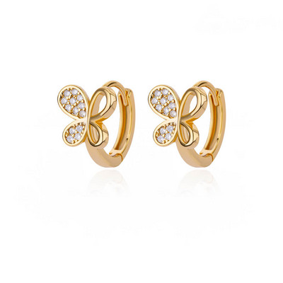 Roostevabast terasest jänese liblikas kõrvarõngad naistele kullavärvi kõrvarõngad 2024 trendikad esteetilised ehted pendientes mujer