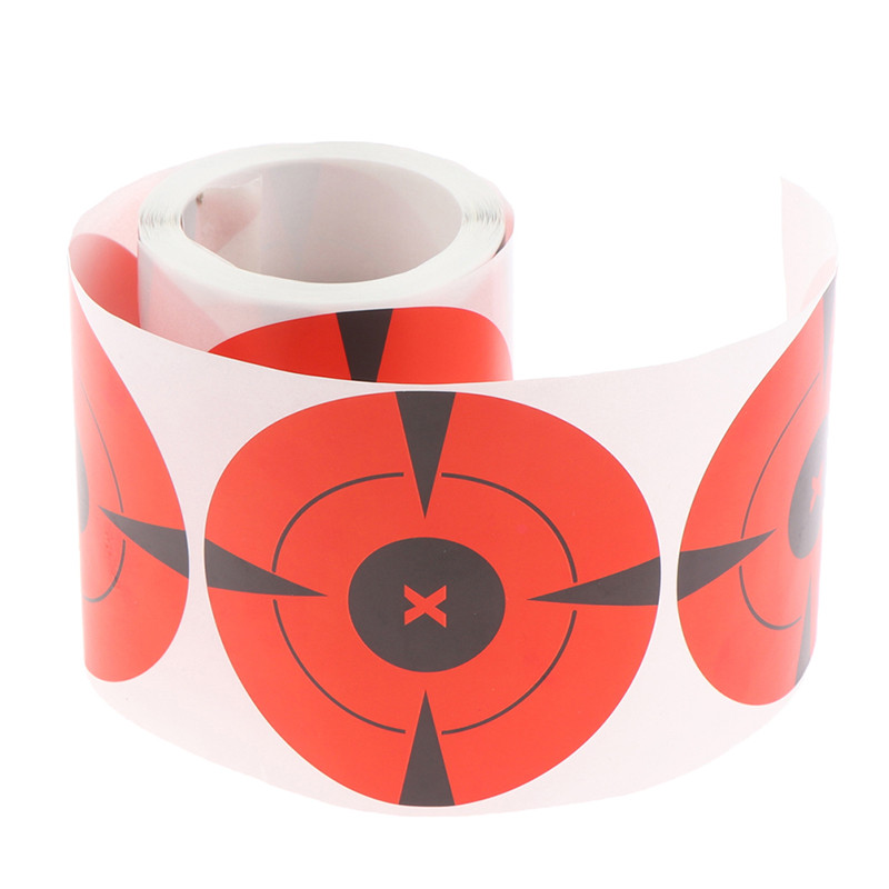 125 vnt / ritinys 3 colių šaudymo į taikinį lipdukai, tinkami šaudyti į taikinį iš pneumatinio ginklo