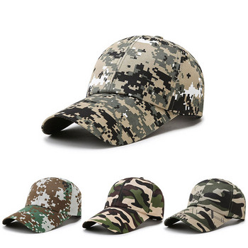 Ρυθμιζόμενο καπέλο μπέιζμπολ Tactical καλοκαιρινό αντηλιακό καπέλο καμουφλάζ Στρατιωτικό Στρατό Camo Airsoft Hunting Κάμπινγκ Πεζοπορία Καπέλα ψαρέματος