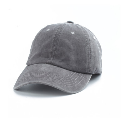 2023-as új, szüret mosott pamut baseballsapka szülői gyerekek napozósapka fiúknak lányoknak tavaszi nyári snapback baba sapka