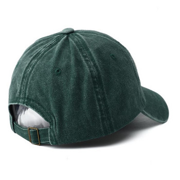 Ανδρικό καπέλο 2023 με κέντημα Brooklyn Vintage vintage μαύρα πράσινα πλυμένα καπέλα μπέιζμπολ για γυναίκες Gorras Hombre