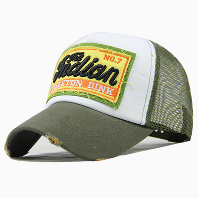 Modes burtu izšūšana beisbola cepure vīriešiem sievietēm vasaras elpojoša tīklveida cepure unisex hip hop Trucker Bone Gorras