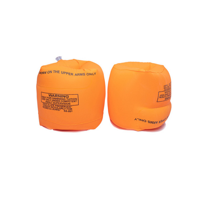 komplekt Ujumiskäe rõngas PVC Täiskasvanute Laste Ohutuskoolitus Täispuhutav bassein Ujumiskäte rõngad Ringi ujuv vesi Õhk varrukad