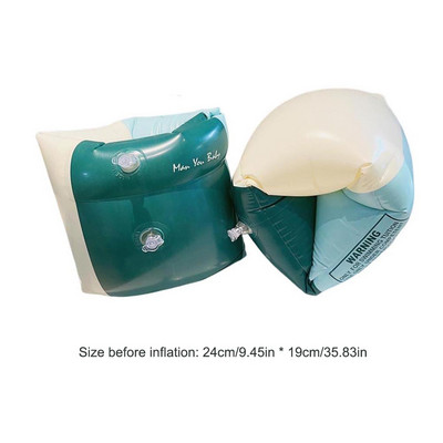 1 Ζεύγος Float Βραχίονας για ενήλικες Παιδικά φουσκωτά δαχτυλίδια μπράτσο κολύμβησης Πλωτήρες μπράτσων πισίνας με εκτύπωση PVC Αξεσουάρ κολύμβησης για ενήλικες για παιδιά