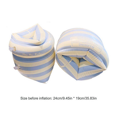 1 Ζεύγος Float Βραχίονας για ενήλικες Παιδικά φουσκωτά δαχτυλίδια μπράτσο κολύμβησης Πλωτήρες μπράτσων πισίνας με εκτύπωση PVC Αξεσουάρ κολύμβησης για ενήλικες για παιδιά