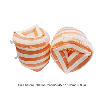 1 Ζεύγος Float Βραχίονας για ενήλικες Παιδικά φουσκωτά δαχτυλίδια μπράτσο κολύμβησης Πλωτήρες μπράτσων πισίνας με εκτύπωση PVC Αξεσουάρ κολύμβησης για ενήλικες για παιδιά