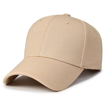 Унисекс модна марка Duckbill Cap Бейзболна шапка Хип-хоп твърда горна част Есен Зима Едноцветна шапка Дишащ сенник