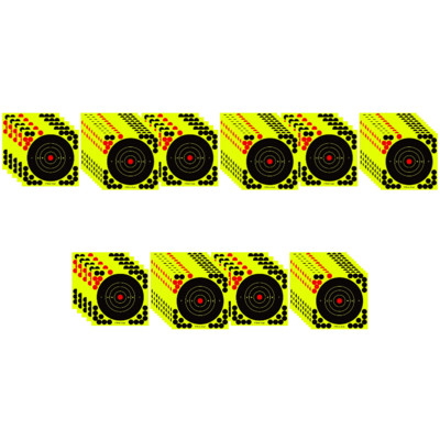 5-50 tk ümmargused sihikukleebised Reaktiivsed pritsmed sihtmärgid kleebispaber 8 tolli isekleepuvad kleebised lasketreeningu tarvikud