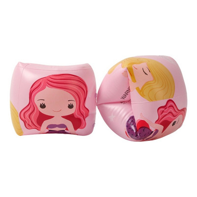 1 Pair Arm Floaties Swimming Circle Pool Float Arm Band Inflatable Swim Circle 24BD