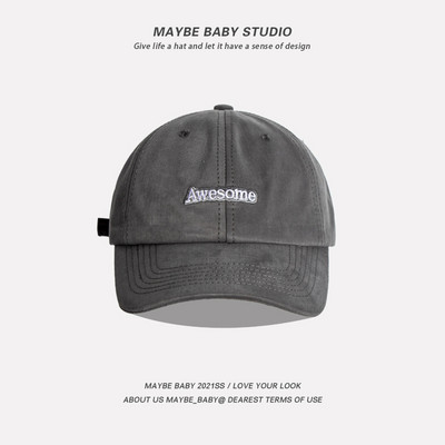 Nova modna korejska ljubavna pisma izvezena ženska bejzbol kapa za ležernu fotografiju pamučni šešir za par Hip hop uniseks šešir