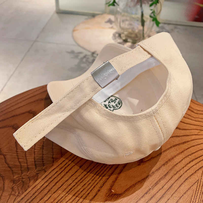 Nova modna korejska ljubavna pisma izvezena ženska bejzbol kapa za ležernu fotografiju pamučni šešir za par Hip hop uniseks šešir