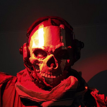 Μάσκα Ghost Mask Cosplay Airsoft Tactical Skull Full Mask Μάσκα Paintball Shooting Προστατευτικό Αντιθαμβωτικό Γυαλιά Full Face Mask CS