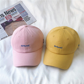Καπέλο μπέιζμπολ Unisex Κεντημένο γράμμα καπέλο Μωβ ροζ Γυναικείο καπέλο μπέιζμπολ Ρυθμιζόμενο καλοκαιρινό καπέλο Hip hop Cap Καπέλο μπέιζμπολ Street