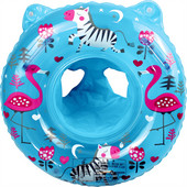 Baby Float ujumisrõngas Laste ujumisrõngas Täispuhutav imiku kaenlaaluse rõngas Beebi materjalist Paks istmerõngas lastele