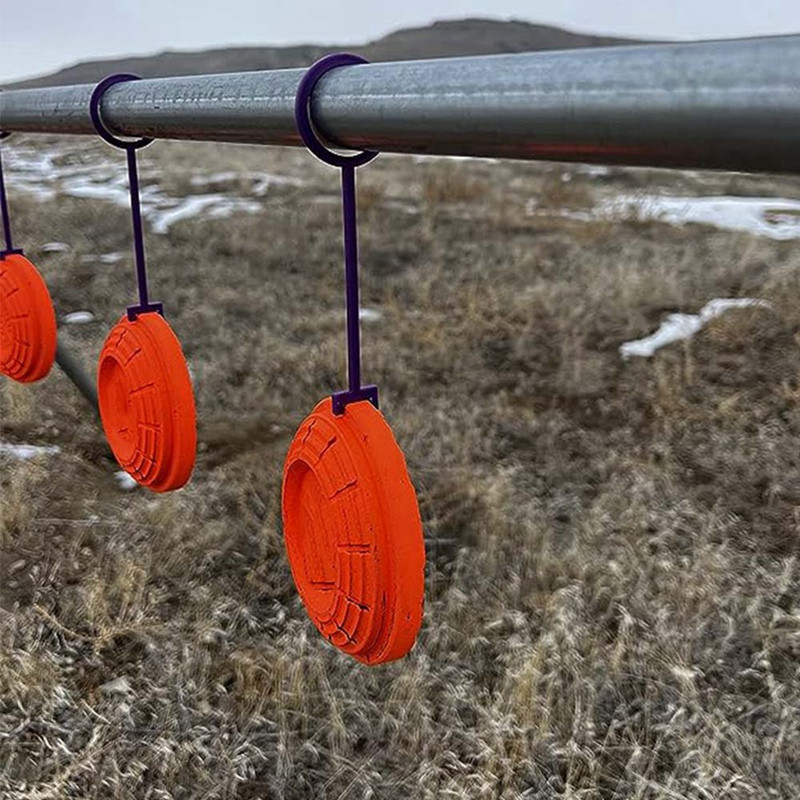 50 db Célakasztó Cél kampós Clip Gong ABS Cél akasztócső Céltartók Barkács összeszerelő állvány készlet Tartós