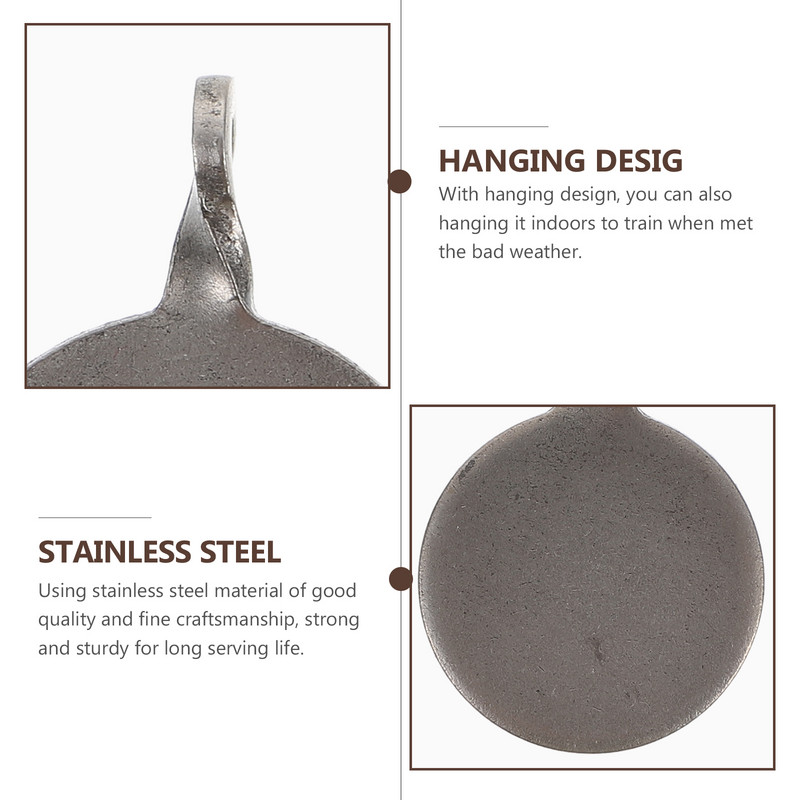 Profesionāli nerūsējošā tērauda mērķi, šaušanas treniņu mērķi, daudzfunkcionāli ūdensbumbas mērķu piekāršanas vingrinājumi ārā