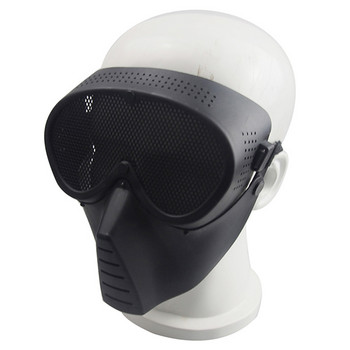zlangsports Tactical Paintball Airsoft Защитна маска за пълно лице CS Cosplay Маски за Хелоуин